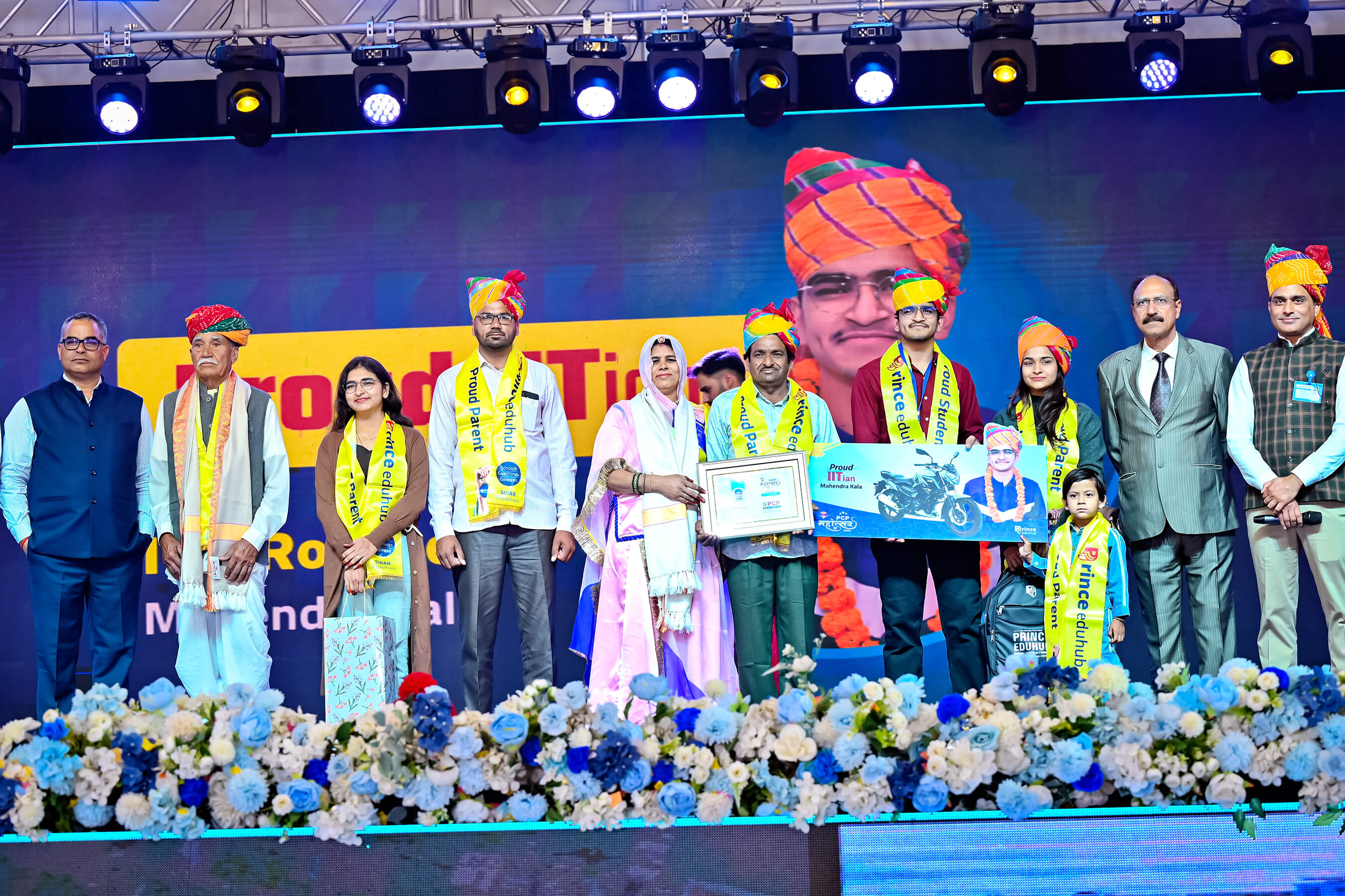 Awards ceremony at PCP Sikar Mahotsav