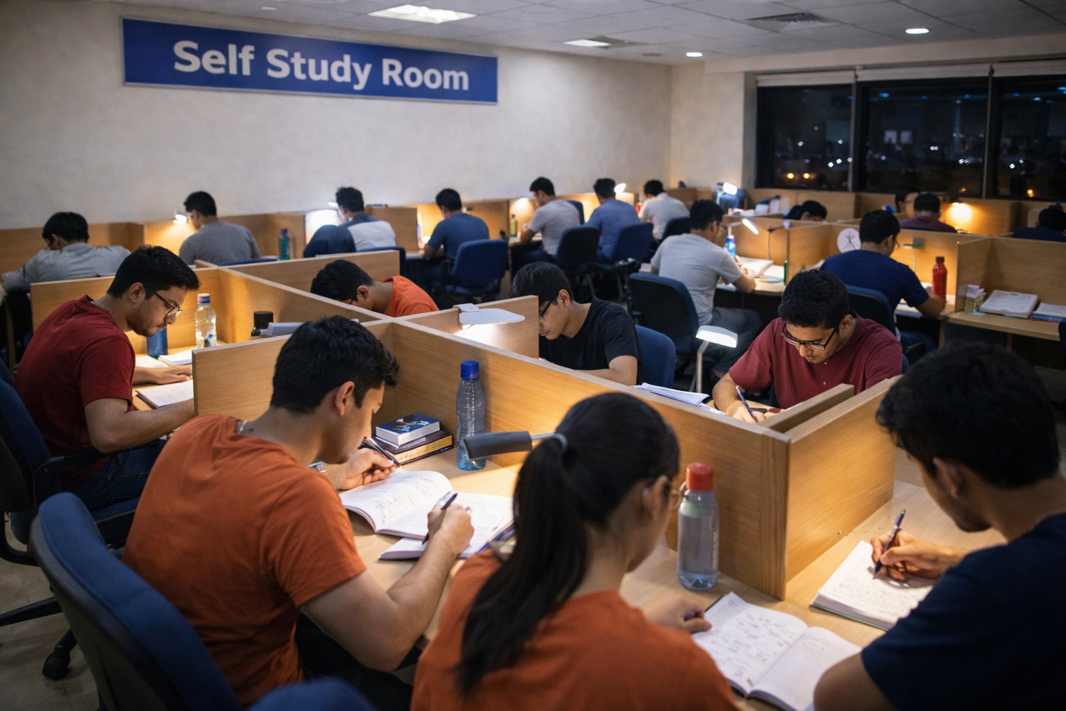 12-hour Doubt Solving Counters for JEE Students at PCP Sikar