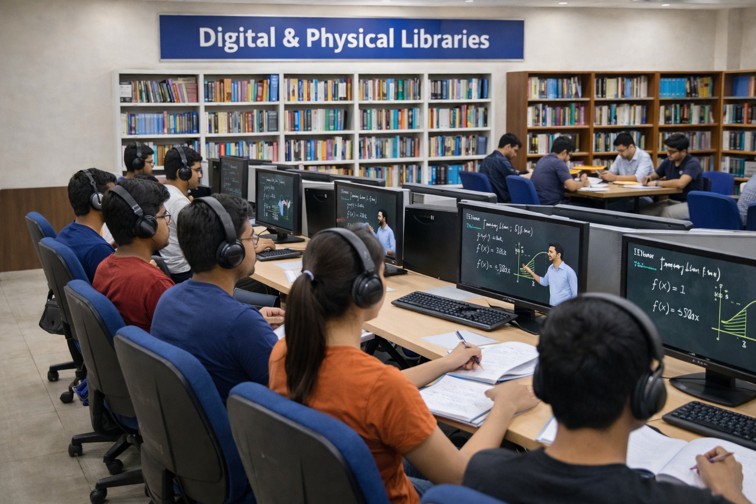 Modern AC Smart Classrooms at PCP Sikar for JEE Preparation