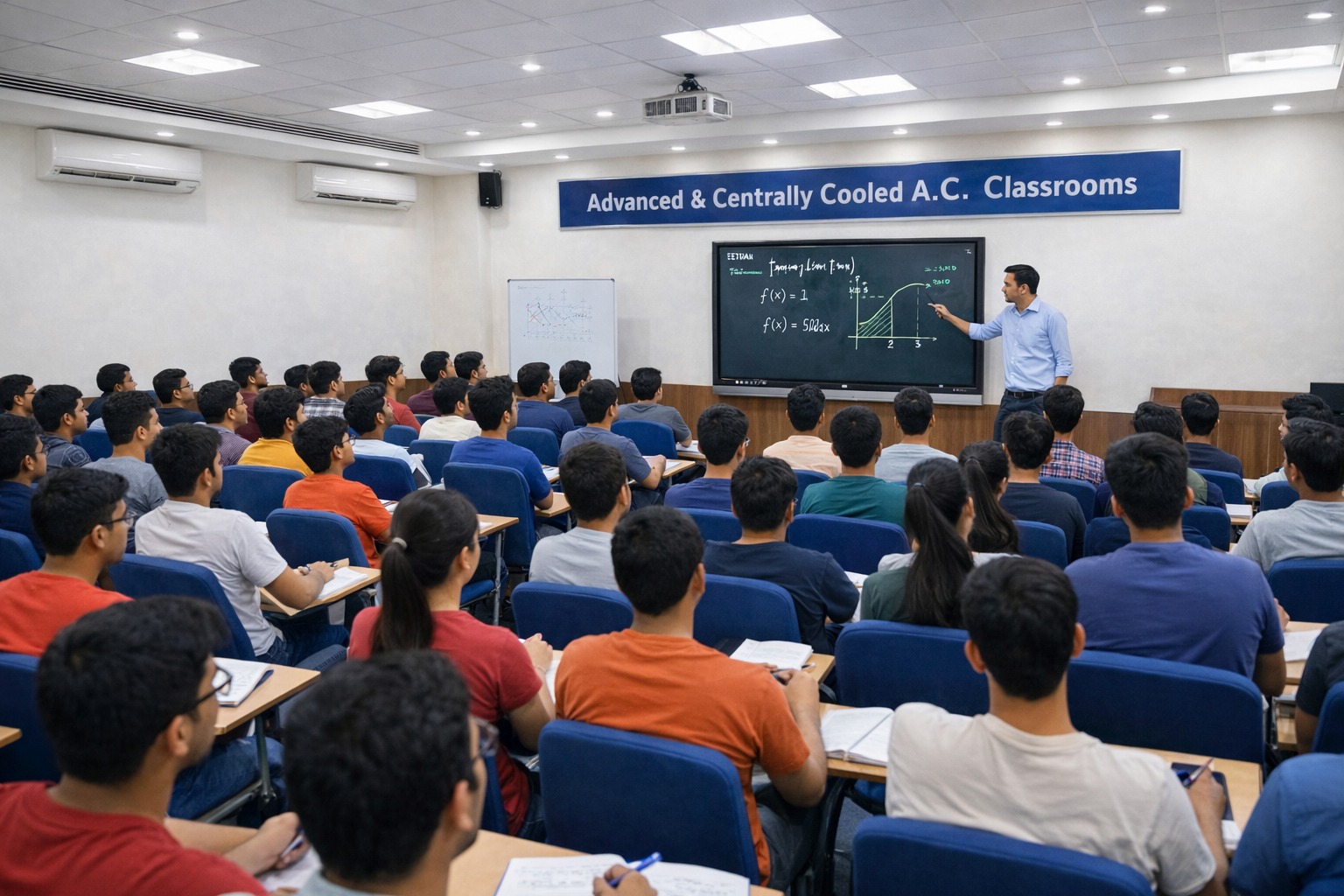 Digital and Physical Library at PCP Sikar for JEE Students