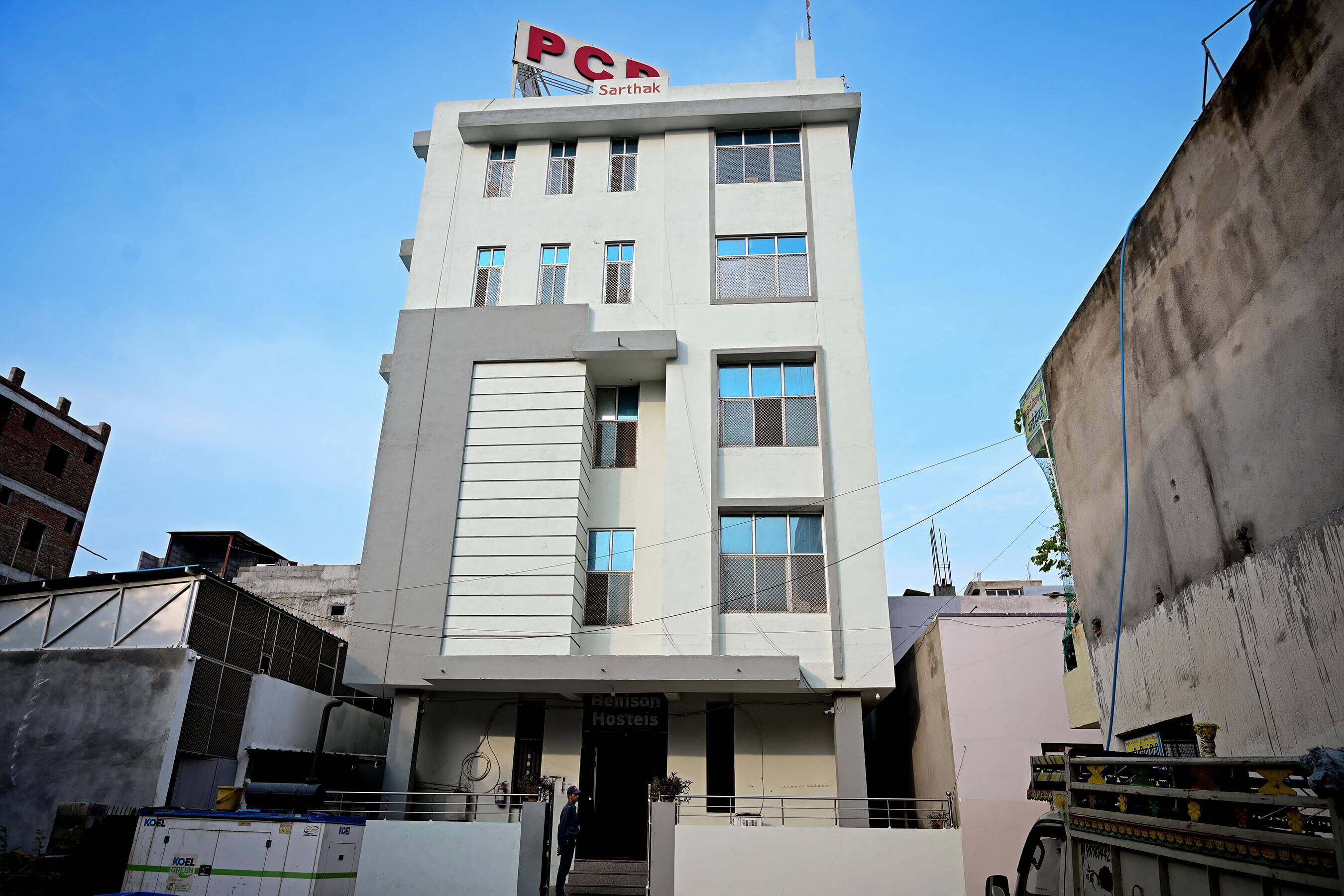 PCP Sikar JEE coaching institute building in Sikar with modern multi storey campus
